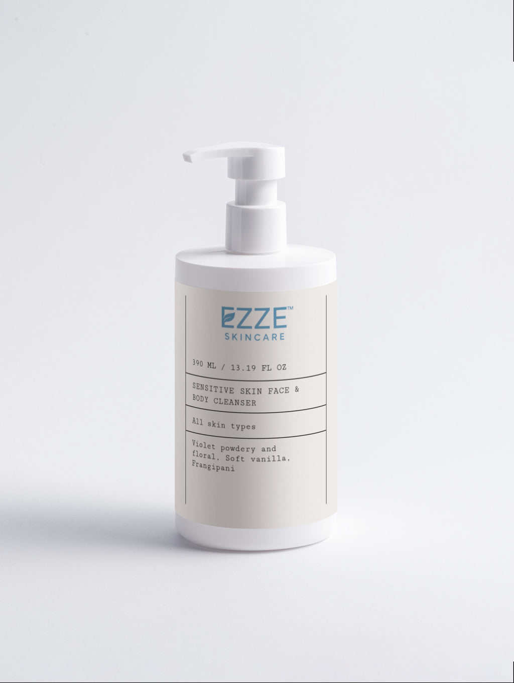 EZZE Sensitive Skin Face & Body Cleanser