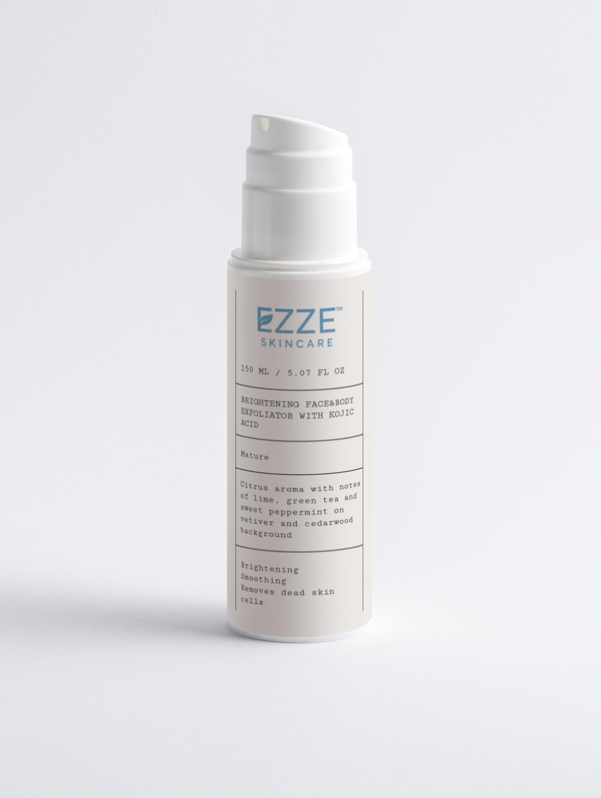Brightening Face & Body Kojic Acid Exfoliator for Sensitive Skin – EZZE Skin Care